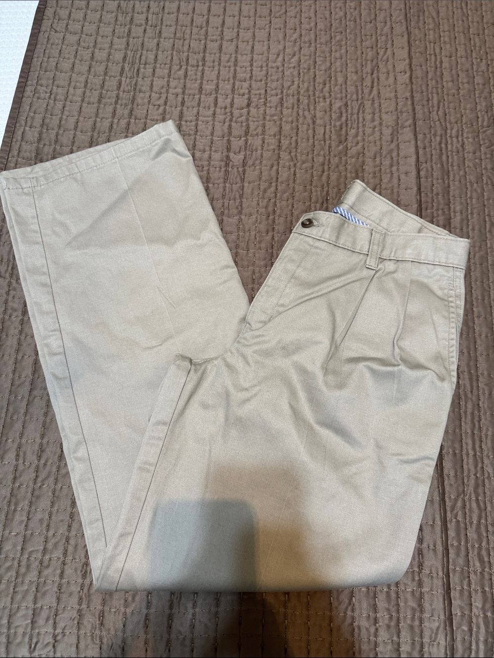 Chaps khaki Chinos pants in Tan 18
